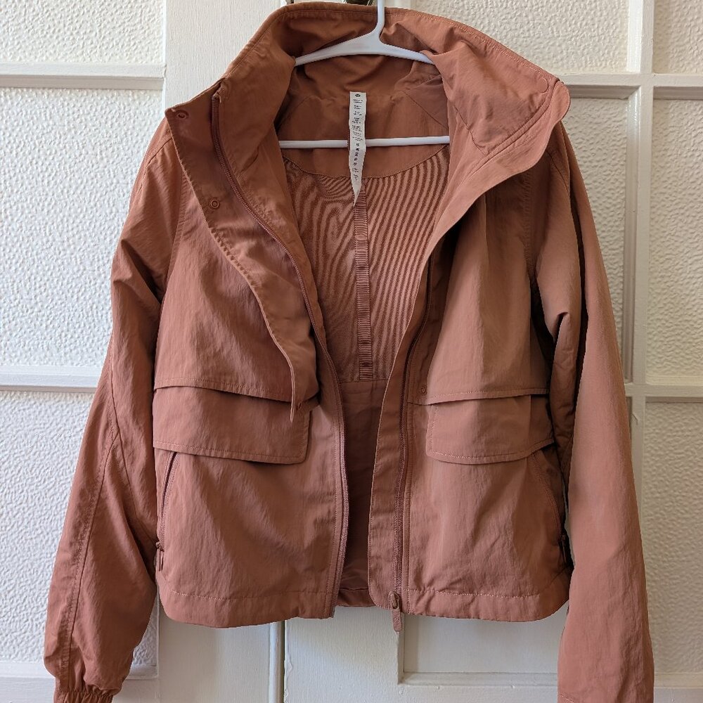 Lululemon Always Effortless Jacket Ancient Copper Size 2